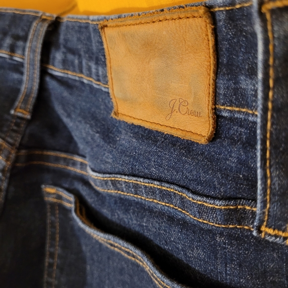 J. CREW Women's Billie Demi Boot Crop Jeans Size 29 Dark Wash AJ855 High Rise - Picture 8 of 15